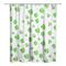 Painterly Shamrock Pattern 71" x 74" Shower Curtain